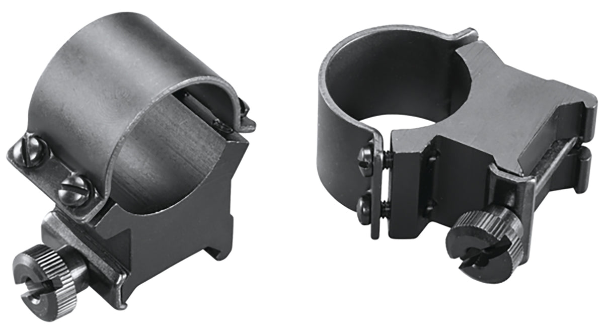 Weaver Sure Grip Detachable Scope Rings Matte Black 1" Extra High