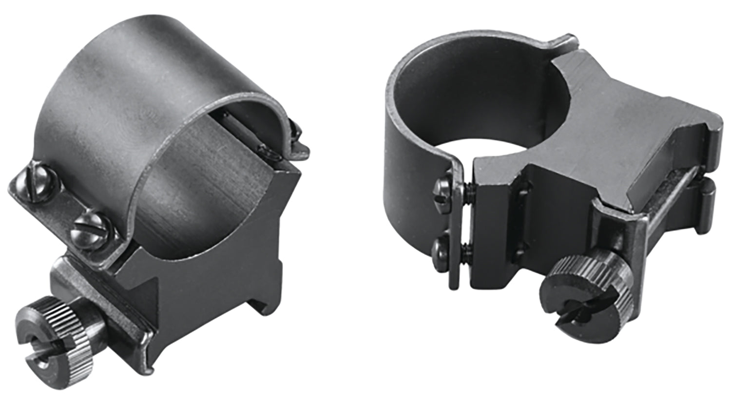 Weaver Sure Grip Detachable Scope Rings Matte Black 1" Extra High