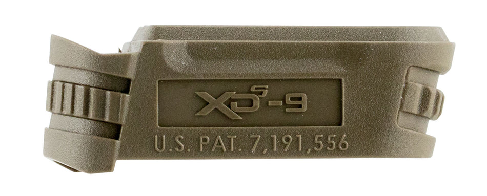 Springfield Armory XDS5901MFDE XD-S Backstrap #1 Sleeve 9mm Luger Flat Dark Earth for 3.3" Barrel