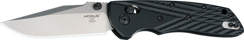 Hogue Deka 3.25" Able Lock Folder Clip Point G-10 Frame Black Knife