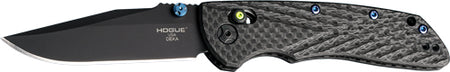 Hogue Deka Able Lock 3.25" Clip Point Carbon Fiber Green Folder