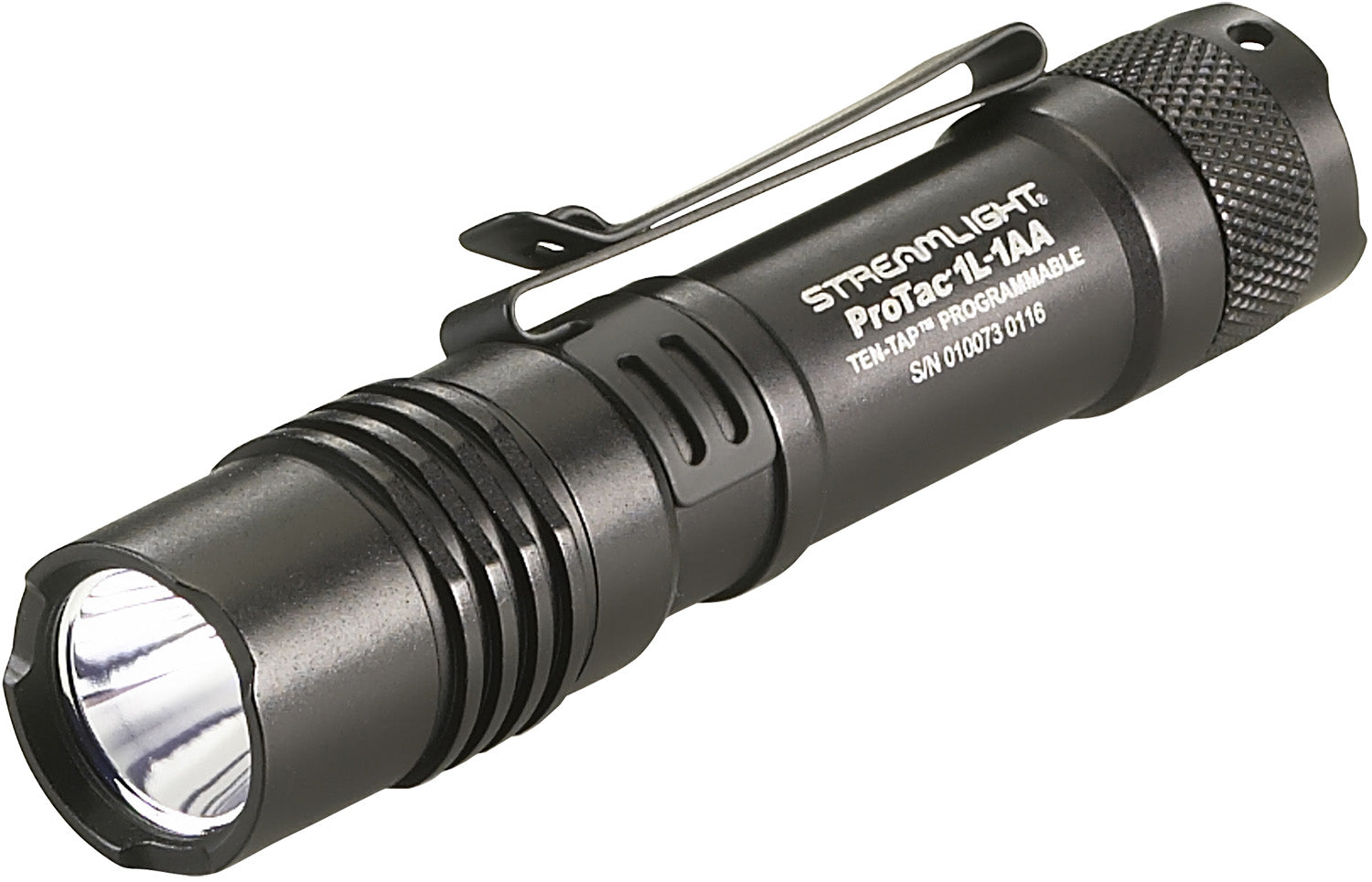 Streamlight 88061 ProTac 1L-1AA EDC Flashlight Black Anodized 350 Lumens White C4 LED