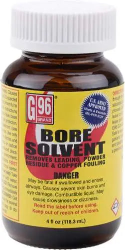 G-96 Military Grade Bore Solvent 4 oz Glass Jar (Case of 12)