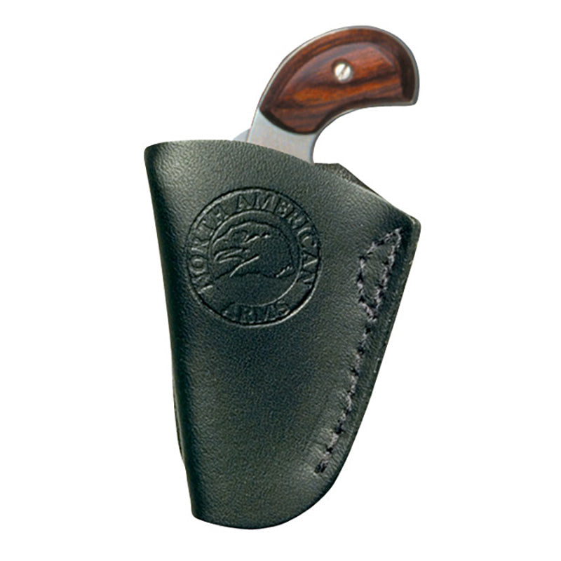 North American Arms Inside-the-Pant Holster with Clip 22 Mag Black Leather