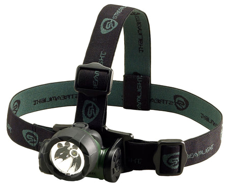 Streamlight 61051 Trident Multi-Purpose Headlamp Green 6/25/80 Lumens Green/White LED