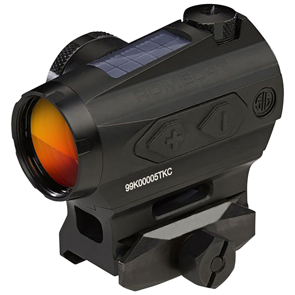 Sig Sauer SOR43031 Romeo4T 1x20mm 2 MOA Red Ballistic Dot with 65 MOA Circle Solar Red Dot Sight