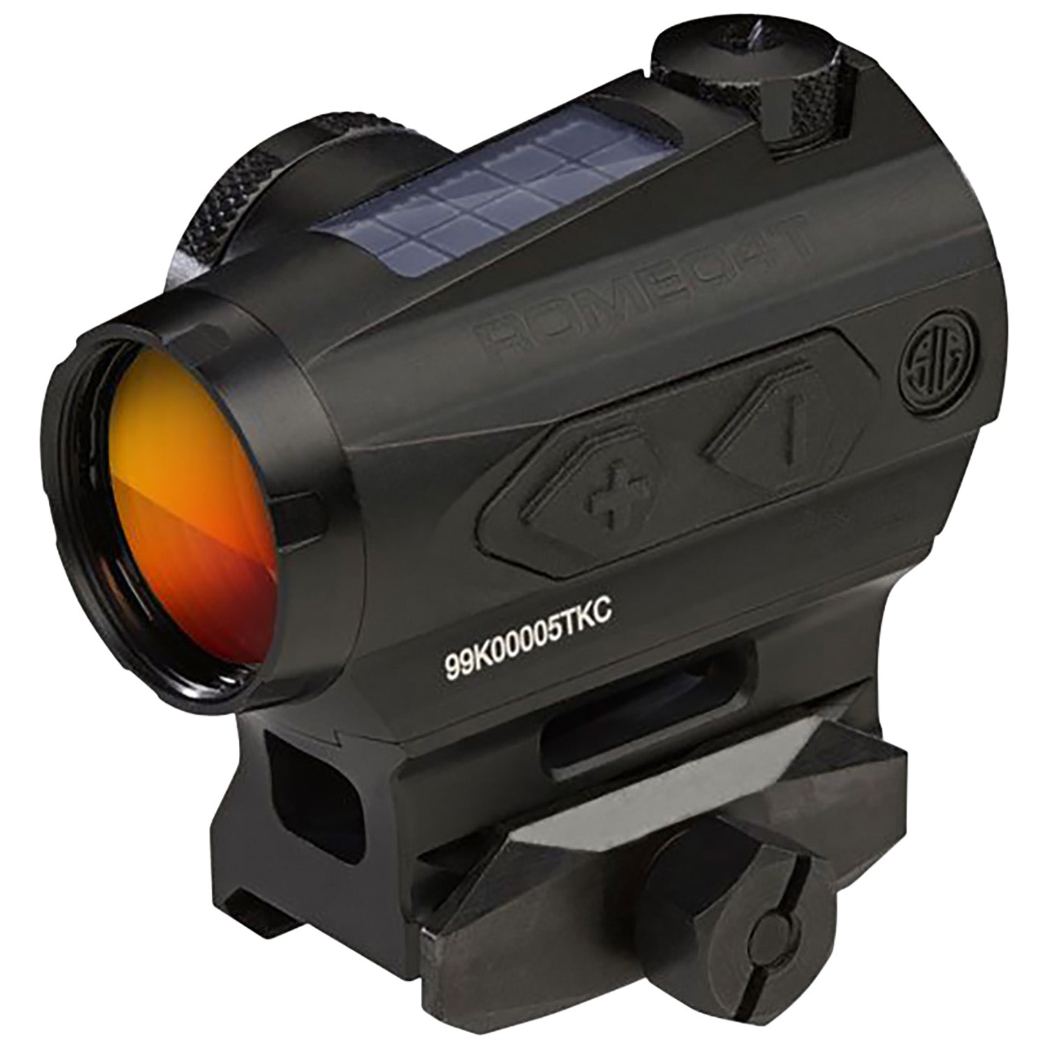 Sig Sauer SOR43031 Romeo4T 1x20mm 2 MOA Red Ballistic Dot with 65 MOA Circle Solar Red Dot Sight