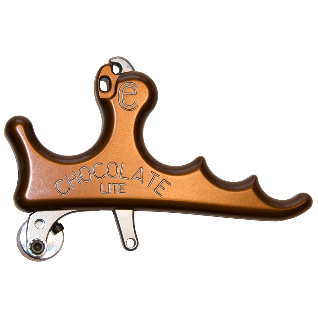 Carter Chocolate Lite 4-Finger Archery Release Aid