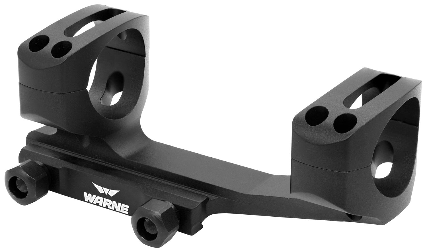 Warne XSKEL30TW X-SKEL Cantilever Scope Mount Ring Combo Black Anodized 30mm MSR