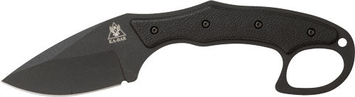 KA-BAR TDI Pocket Strike Drop Point 3.18" Fixed Blade Knife with Clip Sheath