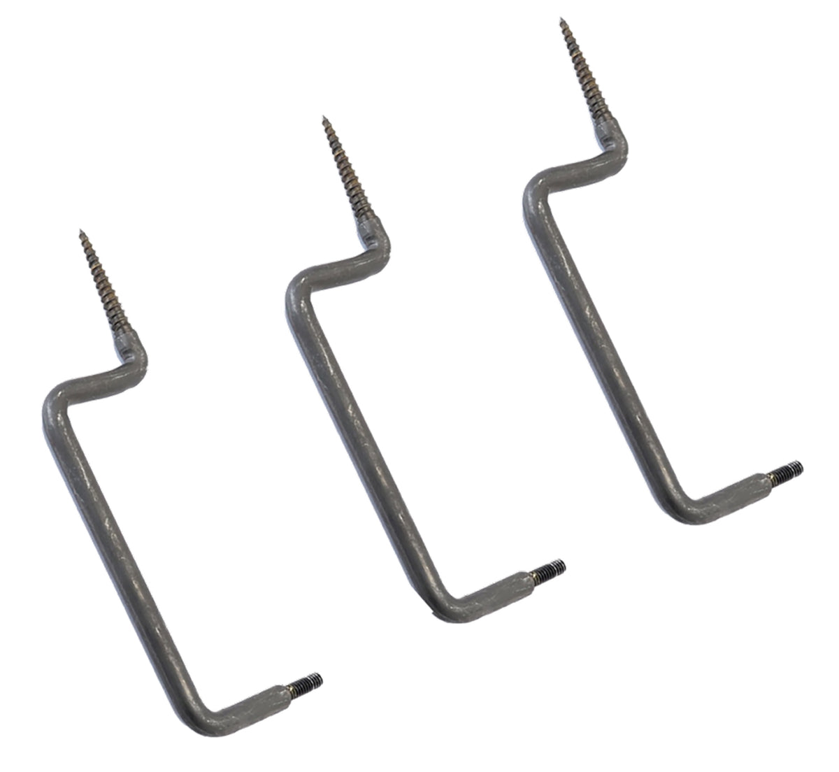 Stealth Cam STCTS3PK Tree Screw Trail Camera Mounts 1/4"-20 Thread 3-Pack Black
