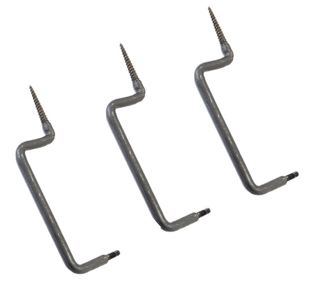 Stealth Cam STCTS3PK Tree Screw Trail Camera Mounts 1/4"-20 Thread 3-Pack Black