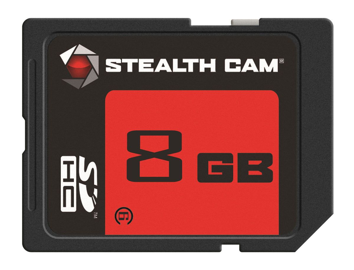 Stealth Cam STC8GB 8GB SD Memory Card for Trail Cameras