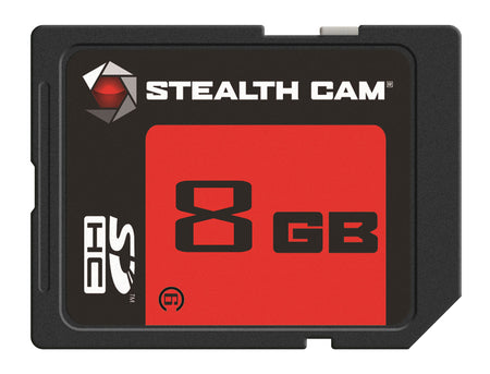 Stealth Cam STC8GB 8GB SD Memory Card for Trail Cameras