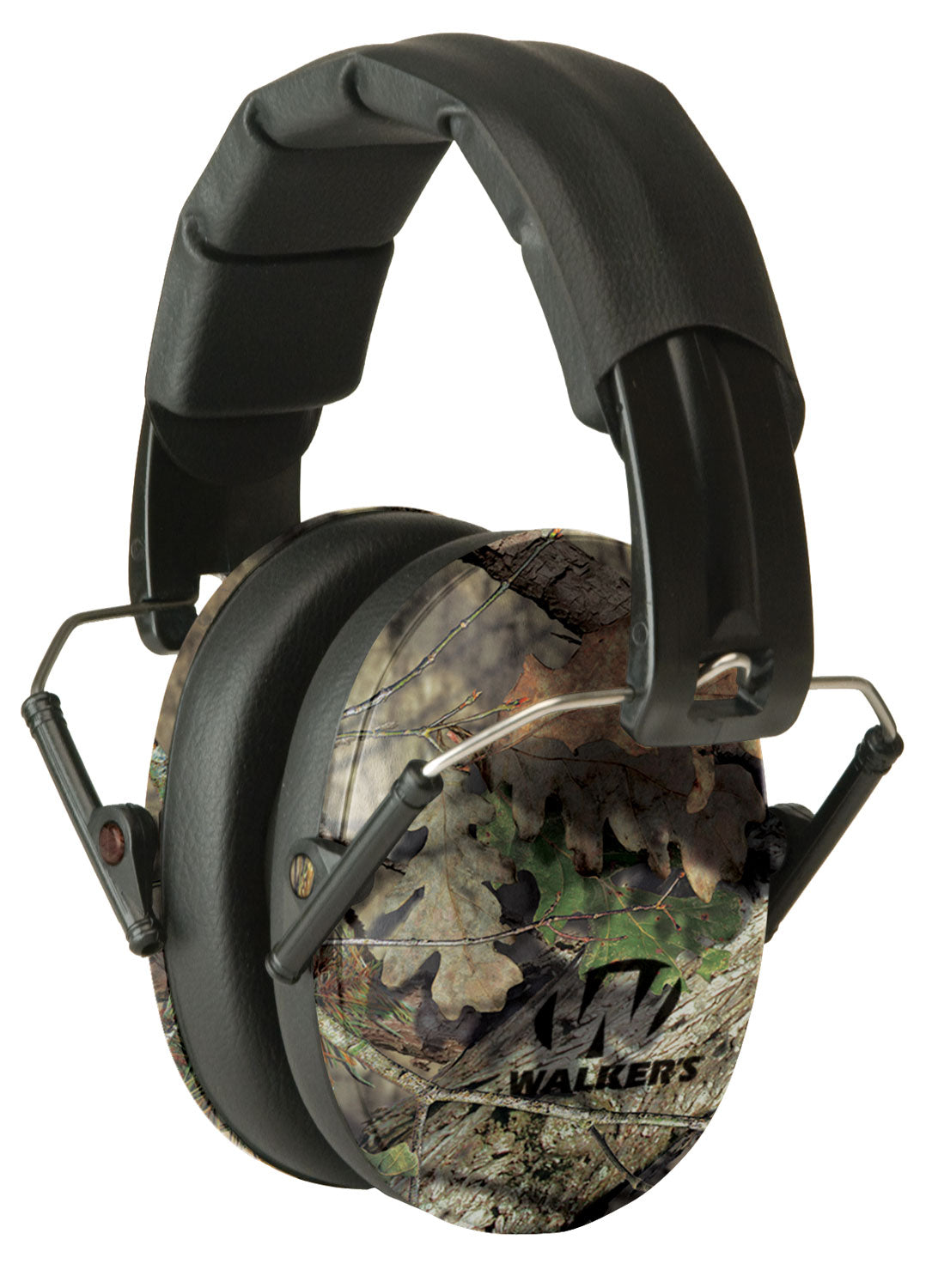 Walker's Pro Low Profile Passive Muff 22dB Over-the-Head Mossy Oak/Black Polymer