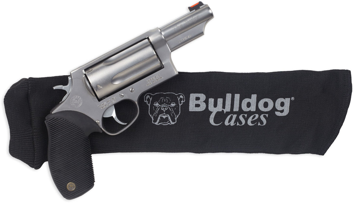 Bulldog BD150 14" Handgun Gun Sock Moisture-Resistant Black Knit Storage Cover