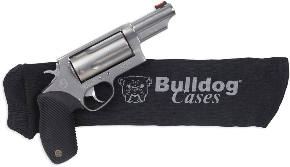 Bulldog BD150 14" Handgun Gun Sock Moisture-Resistant Black Knit Storage Cover
