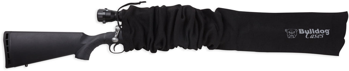 Bulldog BD152 52" Oversized Scoped Rifle Gun Sock Moisture-Resistant Black