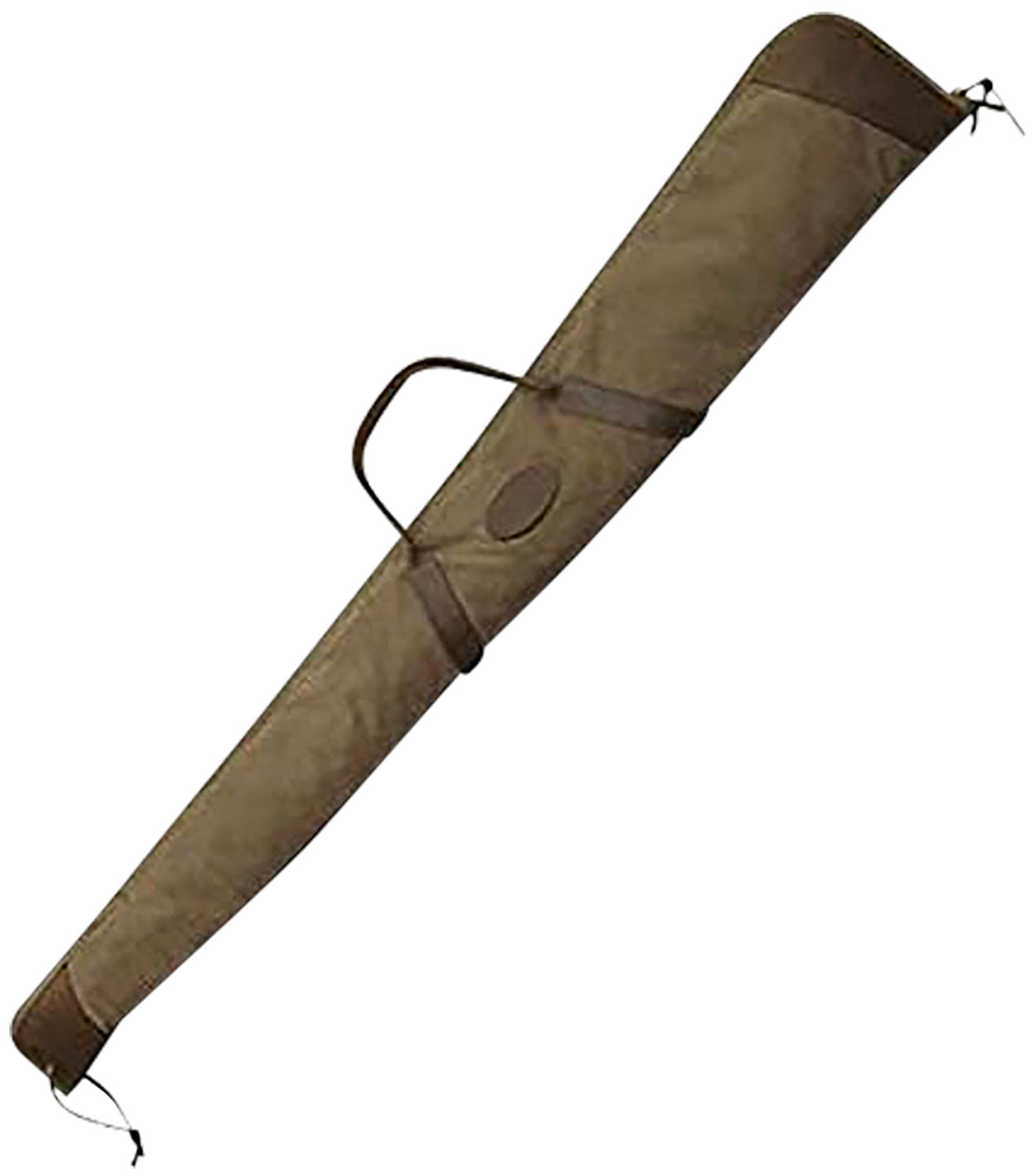 Bulldog BDT4043T Tactical Single Rifle Case Tan Nylon with 3 Accessory Pockets and Lockable Zippers