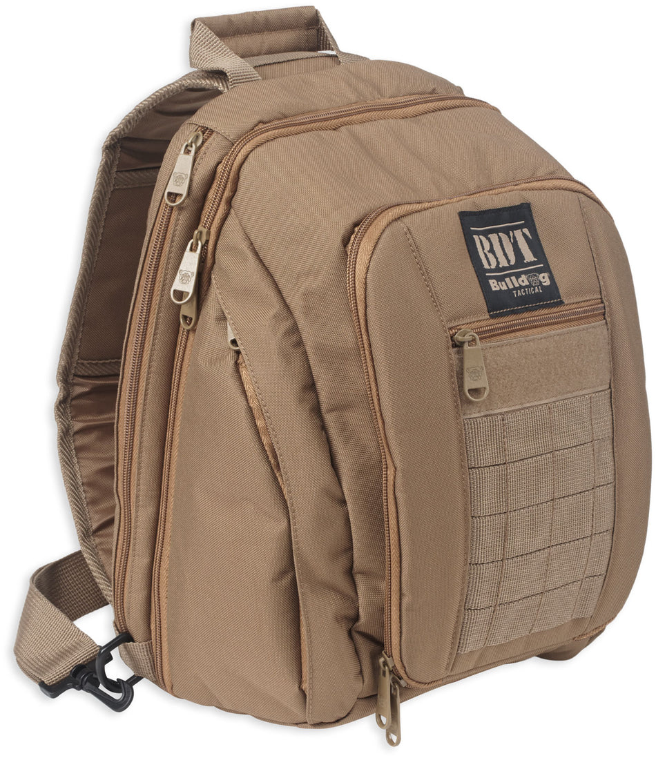 Bulldog BDT408T Tactical Sling Pack Small Nylon Tan