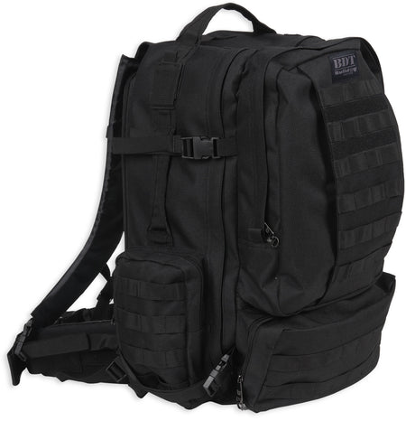 Bulldog BDT412B Tactical Backpack Large Black MOLLE Compatible