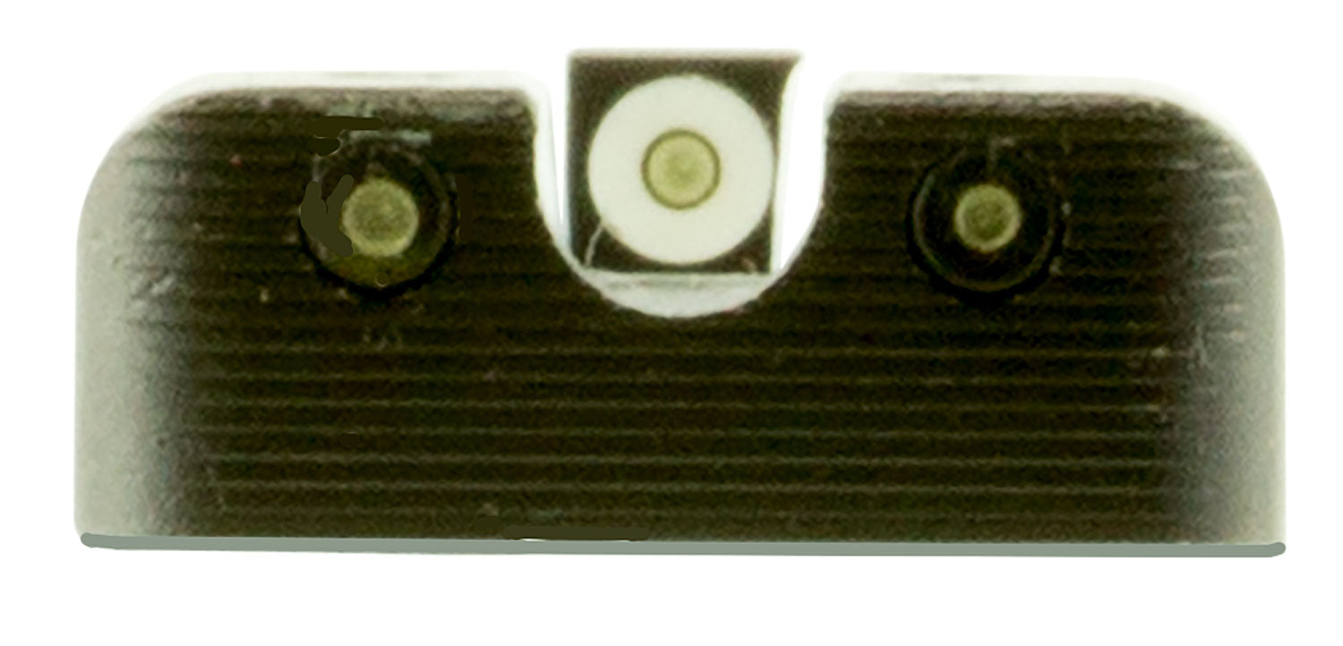 TruGlo TG231H1W Tritium Pro Green Tritium White Outline Front & Rear Night Sight Set