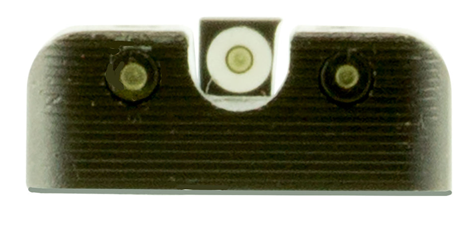 TruGlo TG231H1W Tritium Pro Green Tritium White Outline Front & Rear Night Sight Set