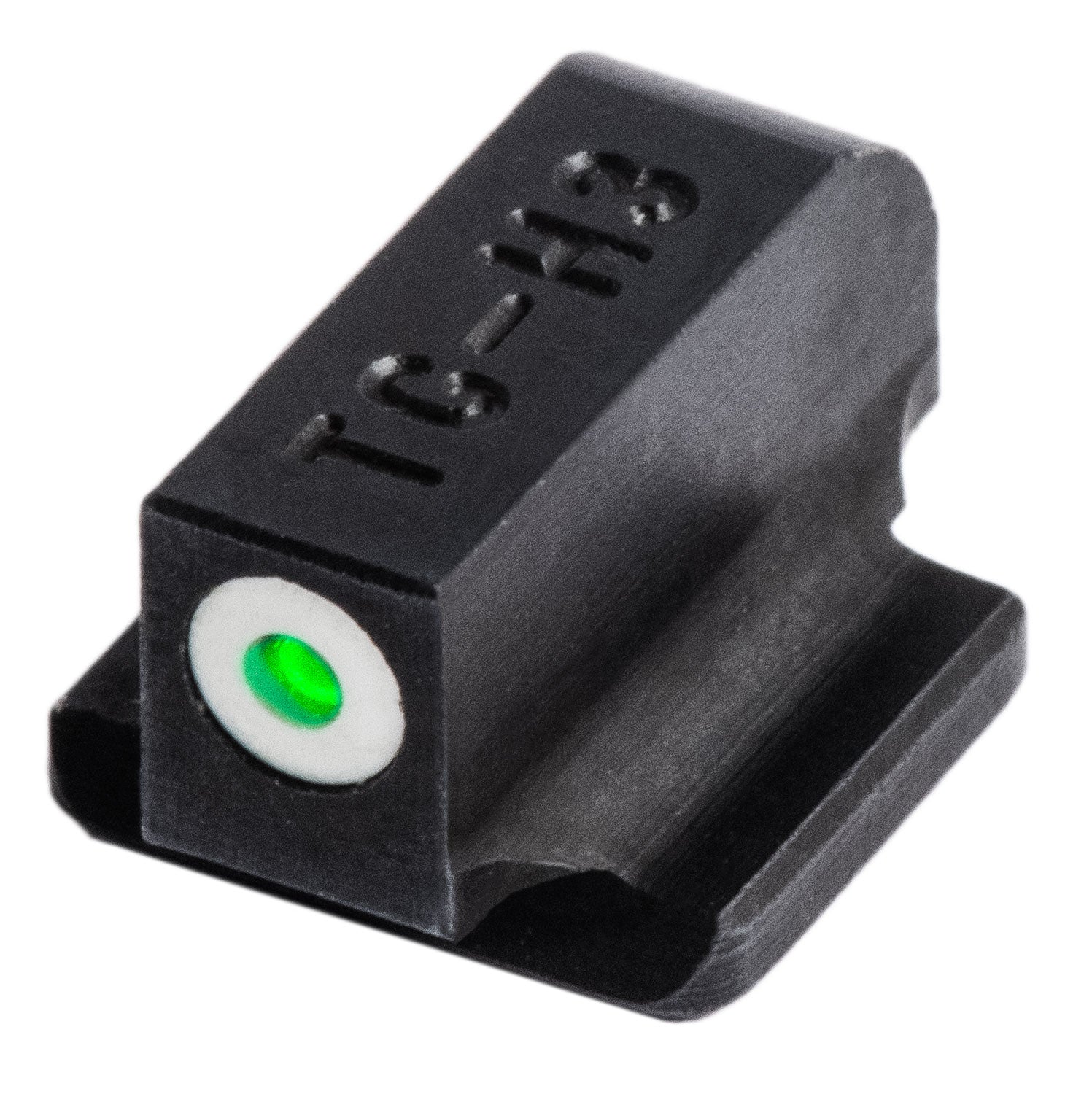 TruGlo TG231R2W Tritium Pro White Outline Front & Green Tritium Rear Night Sight Set