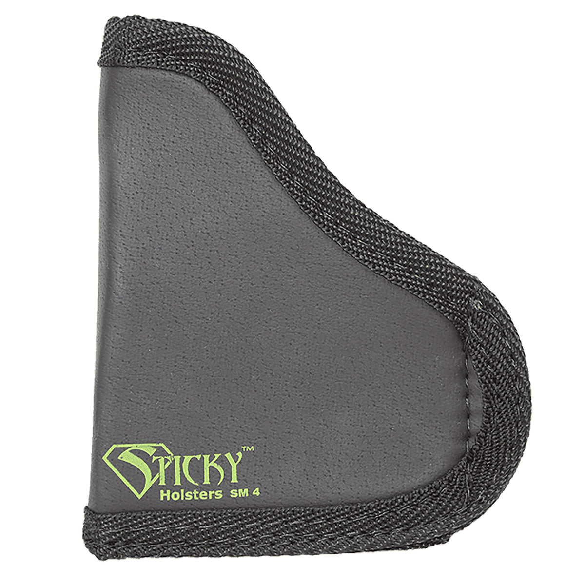 Sticky Holsters SM-4 IWB Size 4 Black/Green Latex Free Rubber Holster Fits Taurus Curve Ambidextrous