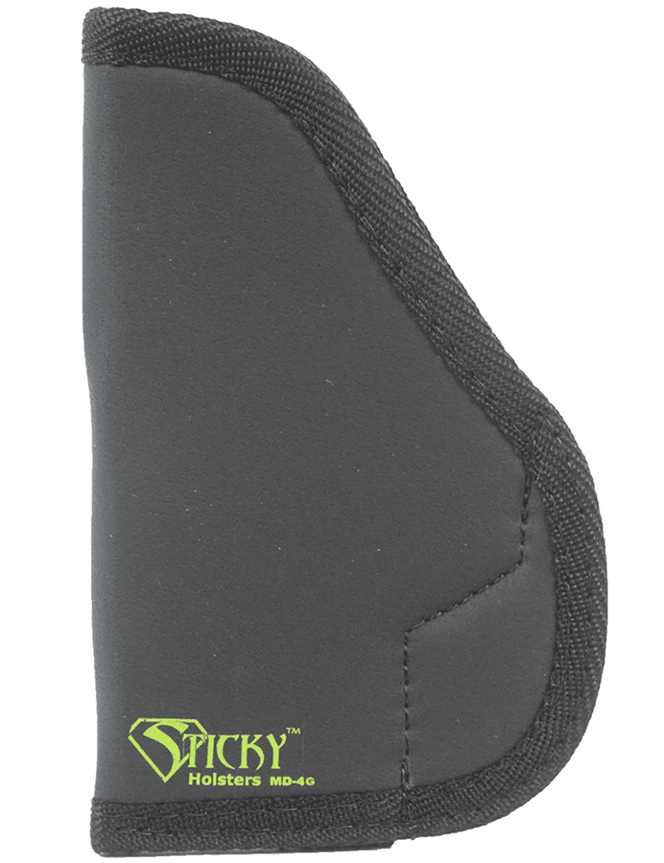 Sticky Holsters MD-4 Gen 1 IWB Black/Green Latex Free Rubber Holster Fits Glock 26/27 Ambidextrous