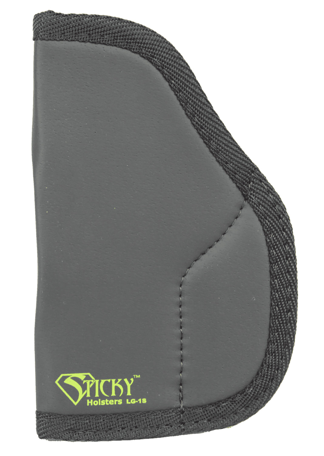 Sticky Holsters LG-1S IWB Black/Green Latex Free Rubber Holster Fits 1911 3-4" Barrel Ambidextrous