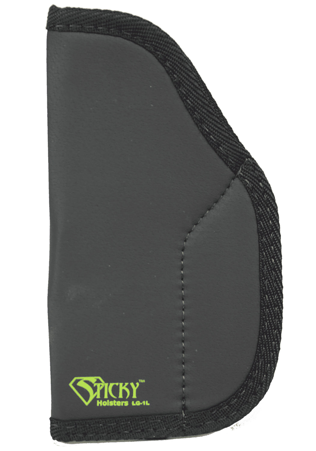 Sticky Holsters LG-1L IWB Black/Green Latex Free Rubber Holster Fits Full-Size 1911 5" Barrel Ambidextrous