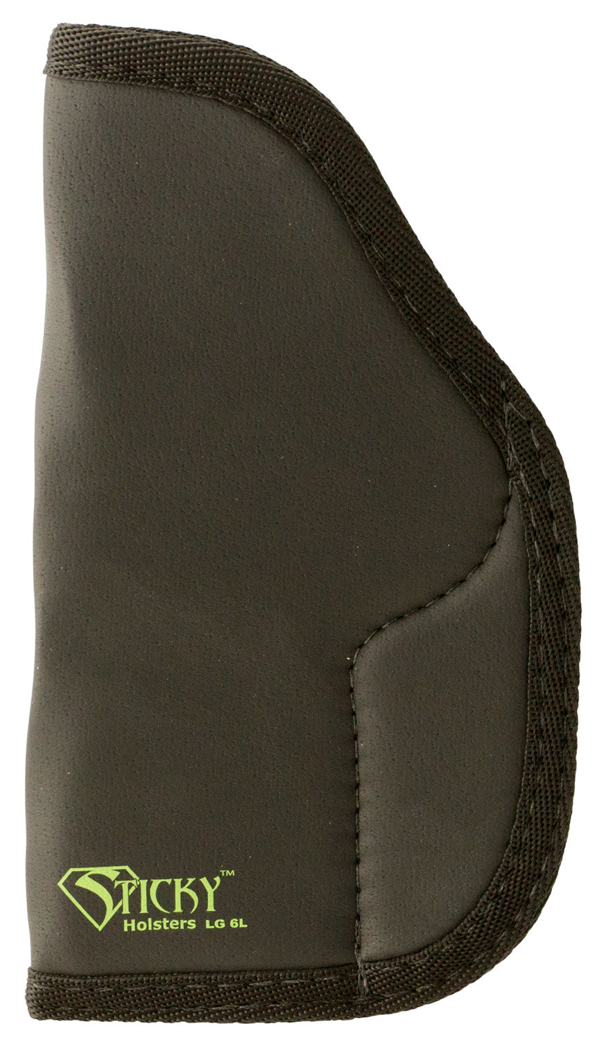 Sticky Holsters LG-6L Ambidextrous Holster Fits Springfield XD 4.5" Barrel Black/Green Latex Free Rubber