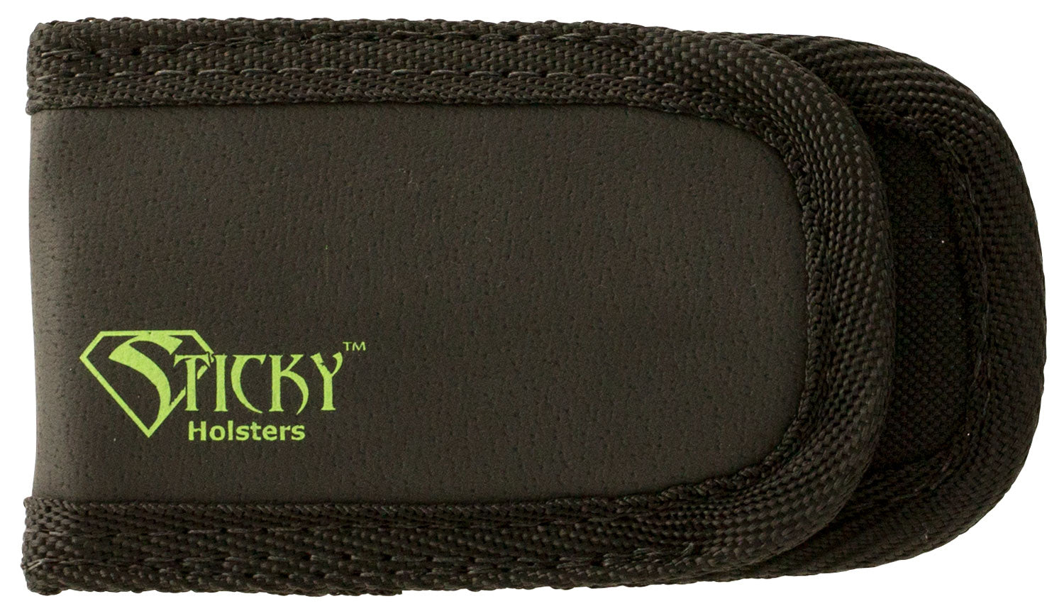 Sticky Holsters MAGPOUCH IWB Magazine Pouch Black/Green Rubber