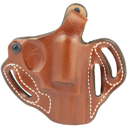 DeSantis Thumb Break Scabbard Black Leather Holster for Colt Agent, Charter Bulldog 2" & Ruger SP101, RH