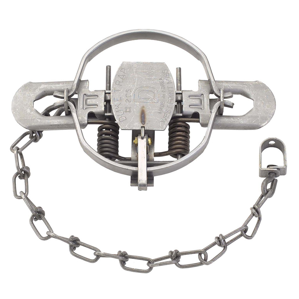 Duke Coil Spring Trap No. 2 for Coyote Fox Lynx Otter