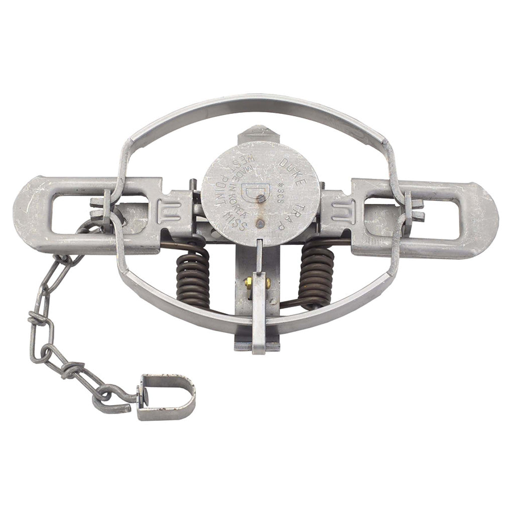 Duke Coil Spring Trap No. 3 for Beaver Bobcat Coyote
