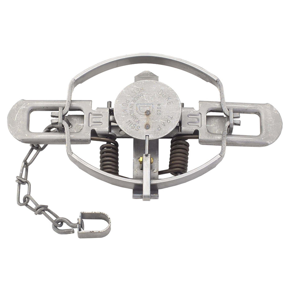Duke Coil Spring Trap No. 3 for Beaver Bobcat Coyote