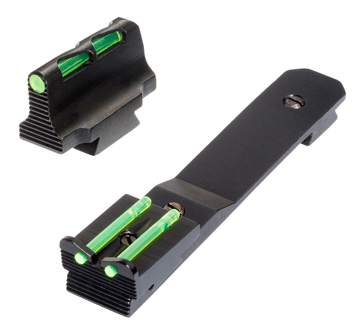 HiViz HHVS450 Henry Rifle LiteWave Sight Set Black Interchangeable Front Rear for H001T H003T H004 Series