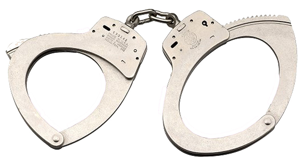 Smith & Wesson 350118 Model 110 Special Security Handcuffs – Nickel Steel Large