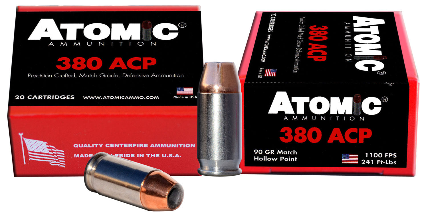 Atomic 453 Precision Craft Hollow Point HP 90 Grain .380 ACP/Auto