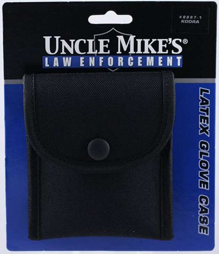 Mike's Glove Case Pouch for Latex Gloves Black