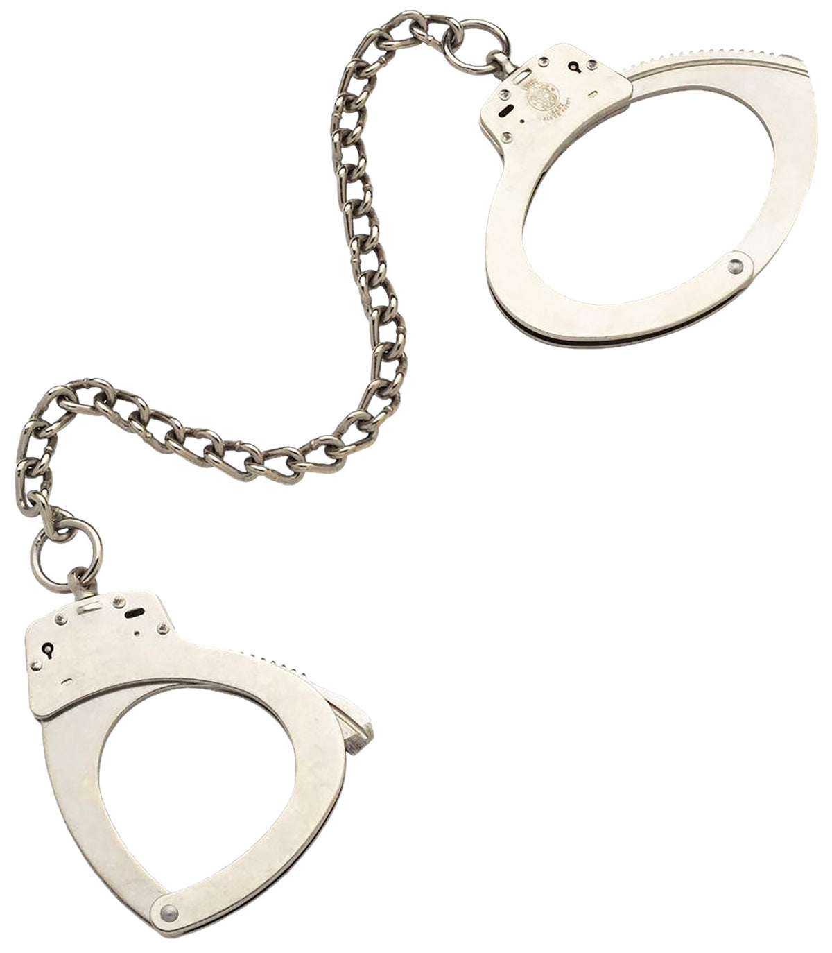 Smith & Wesson 350121 Model 1900 Leg Irons – Nickel Steel with 14-Inch Chain