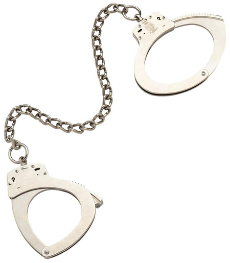 Smith & Wesson 350121 Model 1900 Leg Irons – Nickel Steel with 14-Inch Chain