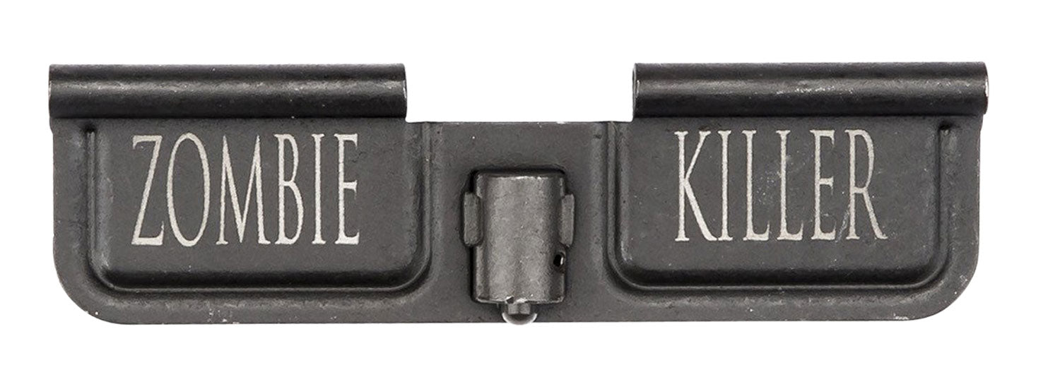 Spikes Tactical SED7007 AR-15 Ejection Port Door with Zombie Killer Laser Engraving - Black Phosphate Steel