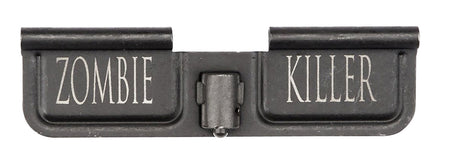 Spikes Tactical SED7007 AR-15 Ejection Port Door with Zombie Killer Laser Engraving - Black Phosphate Steel