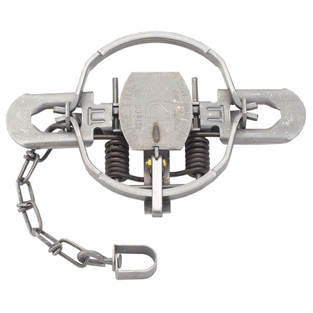 Duke No. 1-3/4 Offset Jaw Coil Spring Animal Trap