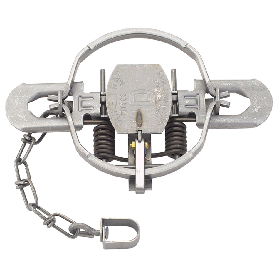 Duke No. 1-3/4 Offset Jaw Coil Spring Animal Trap
