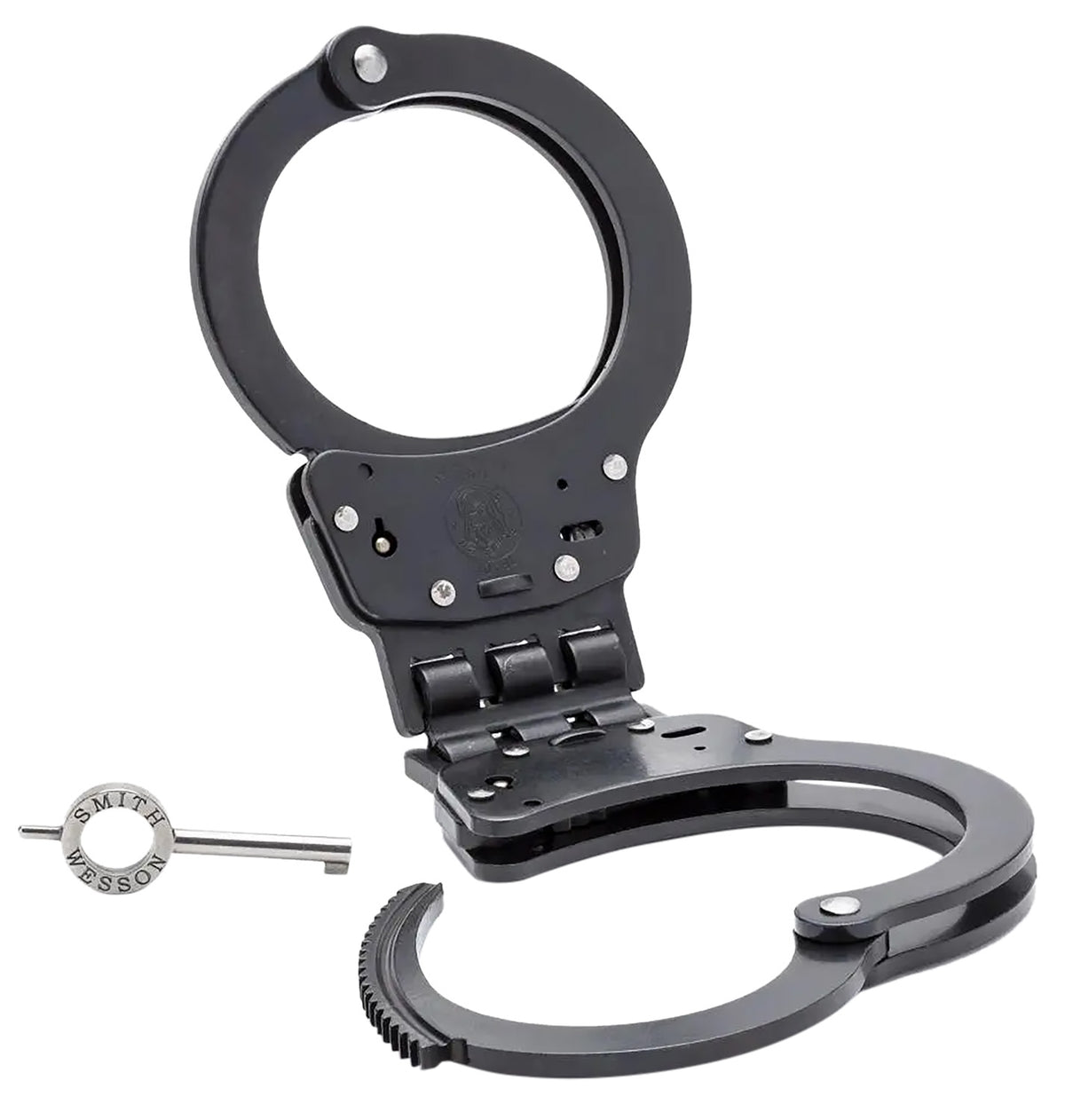 Smith & Wesson 350095 Model 300 Hinged Handcuffs – Blued Steel