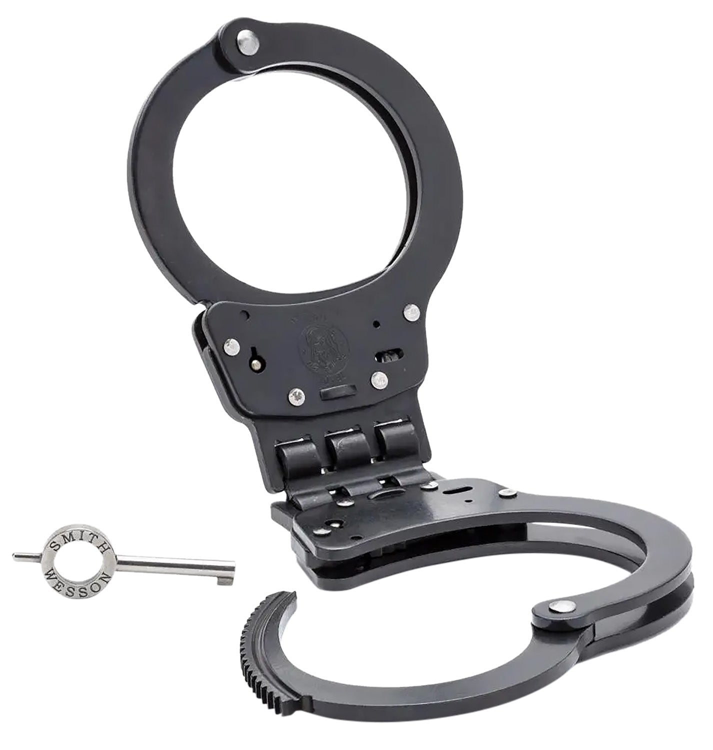 Smith & Wesson 350095 Model 300 Hinged Handcuffs – Blued Steel